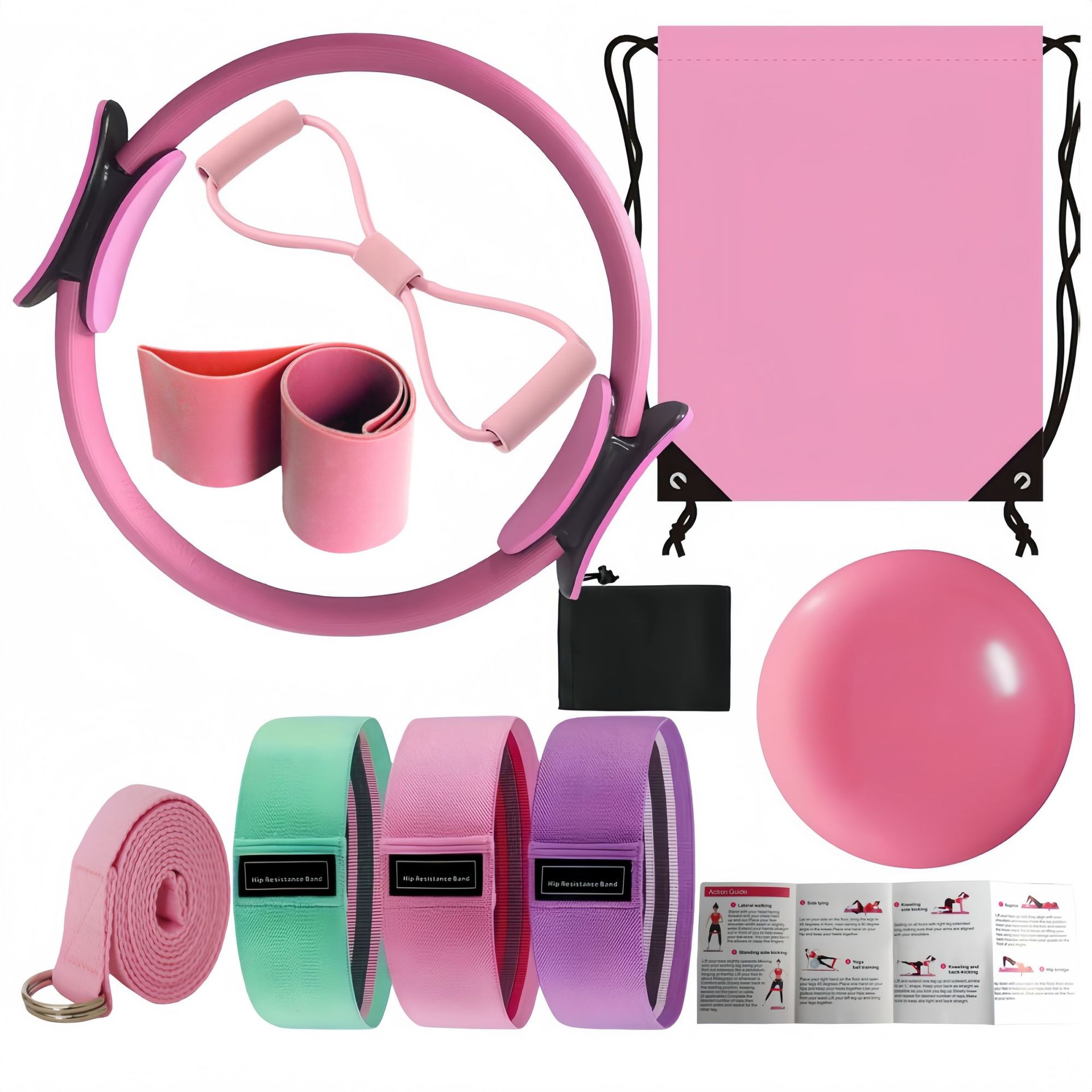Pilates And Yoga Combined - Nouveau Ensemble de 10 pièces de