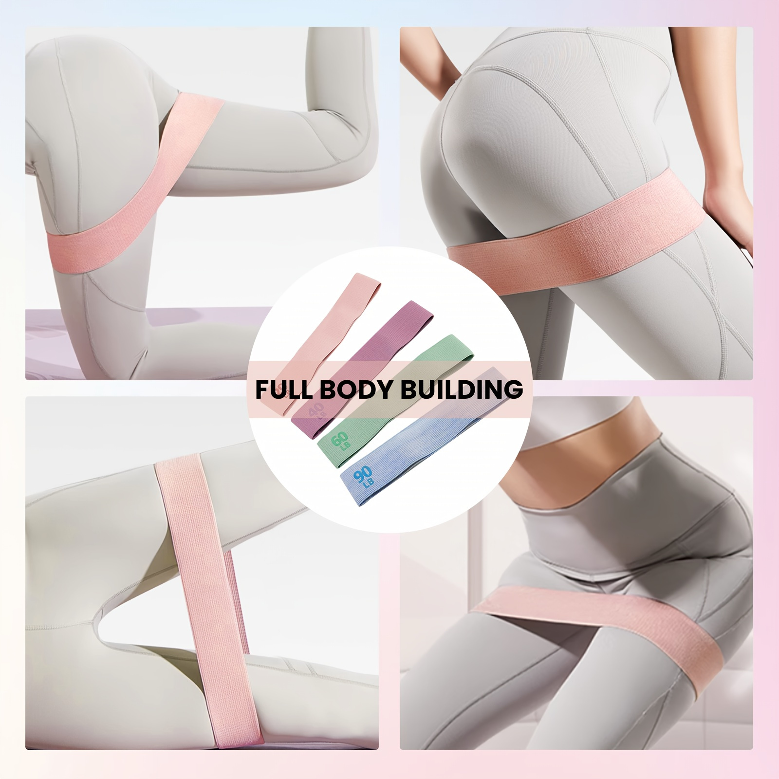 Ensemble de 4 bandes de résist - Pilates And Yoga Combined avis et prix