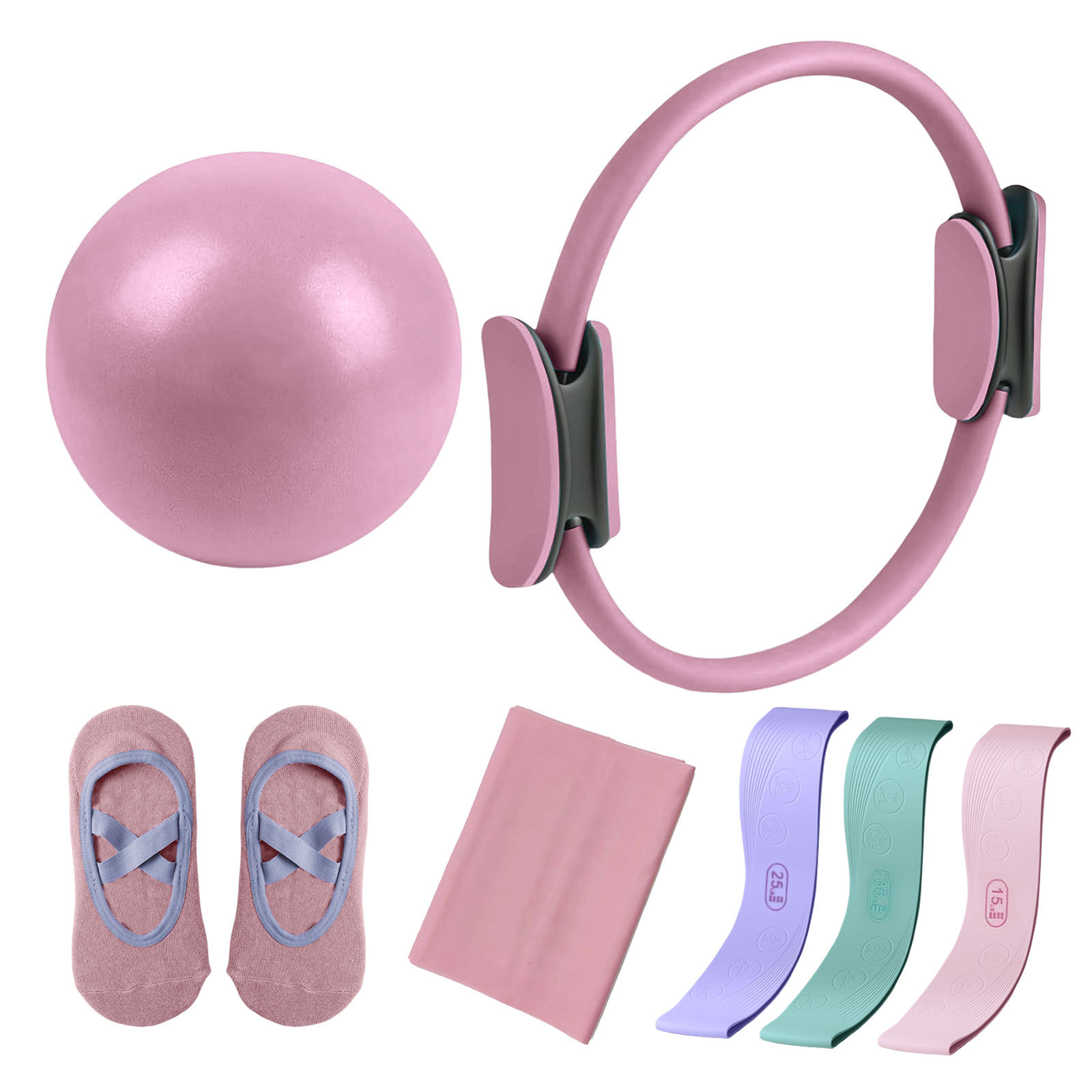 Kit de Pilates : Cercle de Rés - Pilates And Yoga Combined avis et prix
